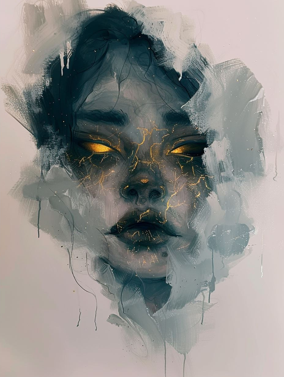 Ethereal Glow of Melancholy Souls - Image 2