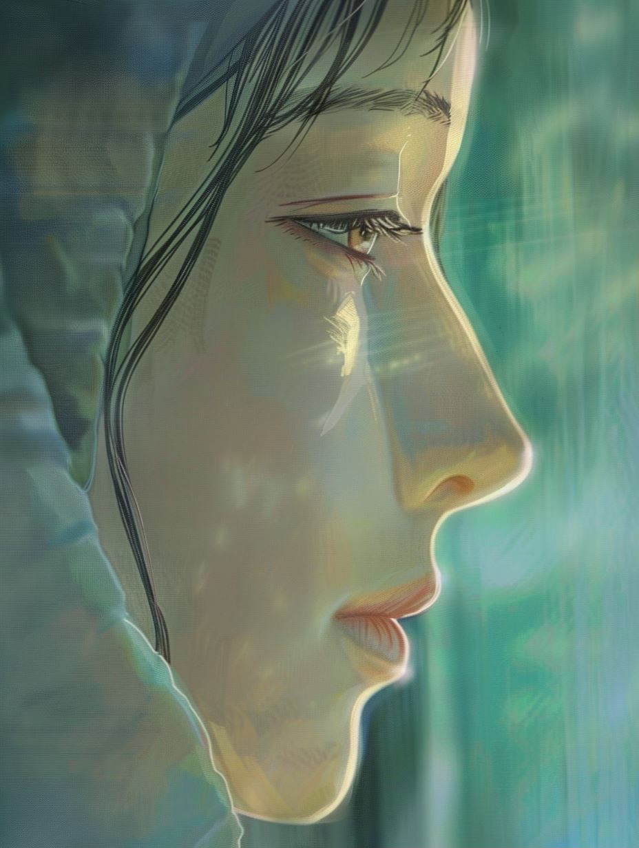 Ethereal Gaze of Serene Souls - Image 2