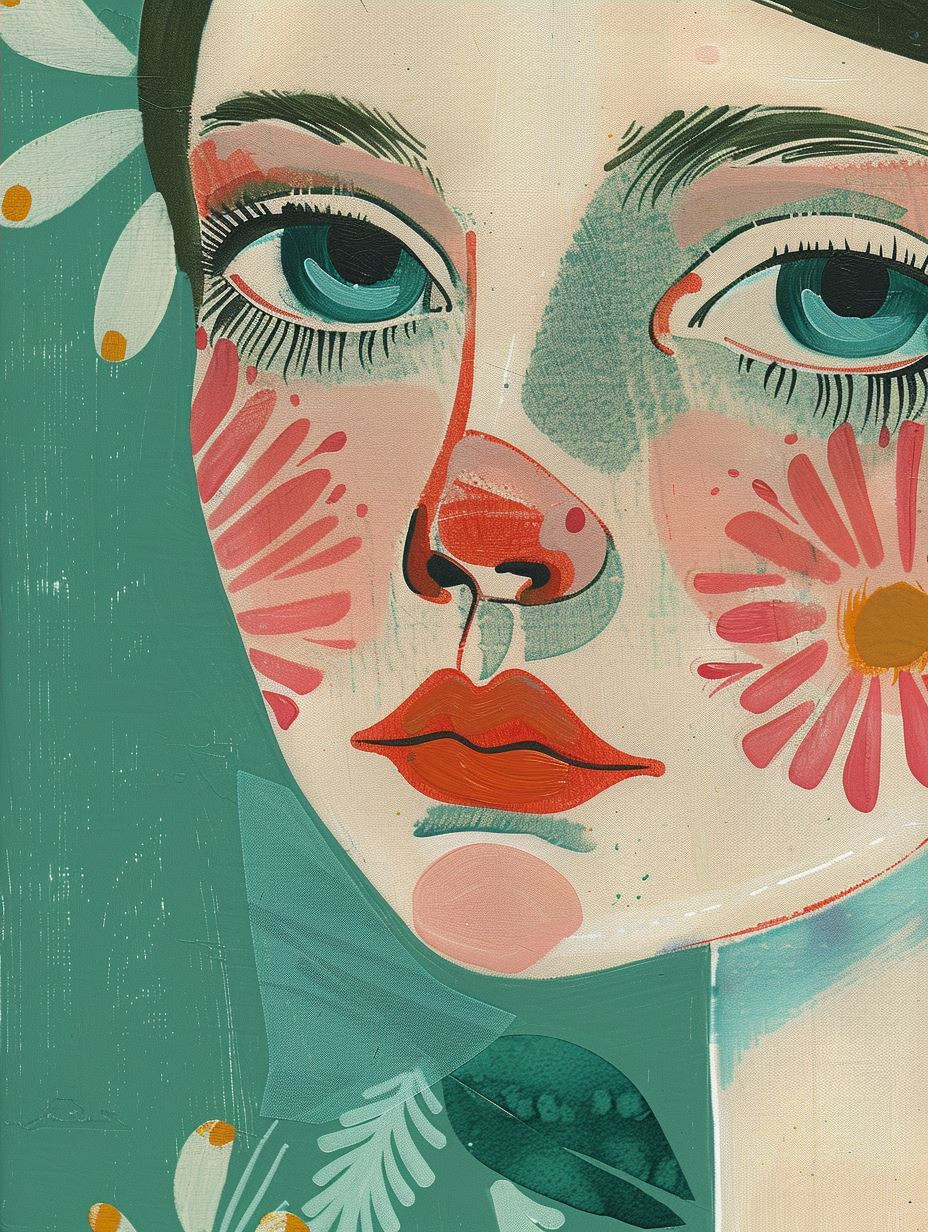 Modern Surrealist Female Portraits - Image 4