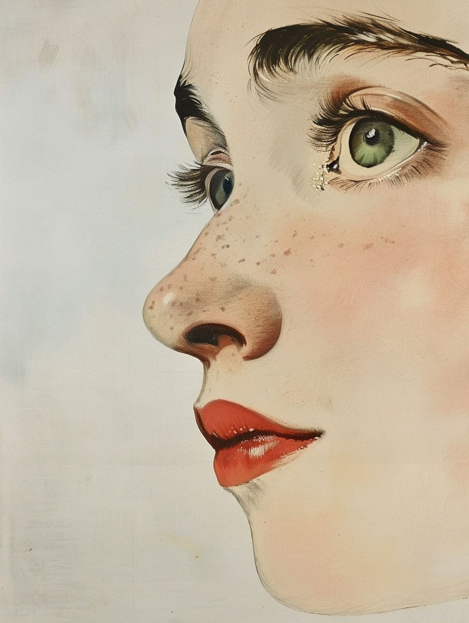 Faces of Elegance: A Portrait Study - Image 2