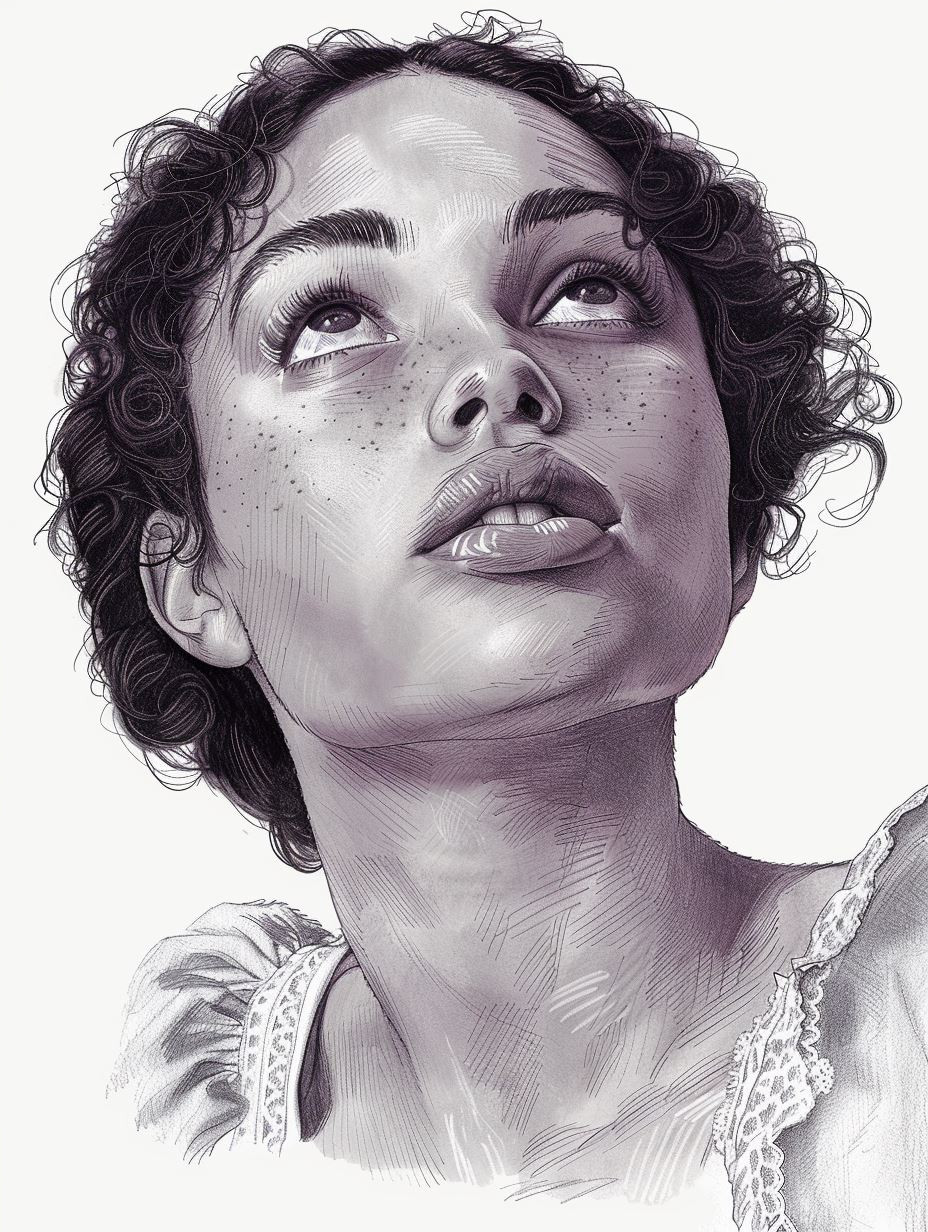 Ethereal Portraits of a Freckled Muse - Image 4