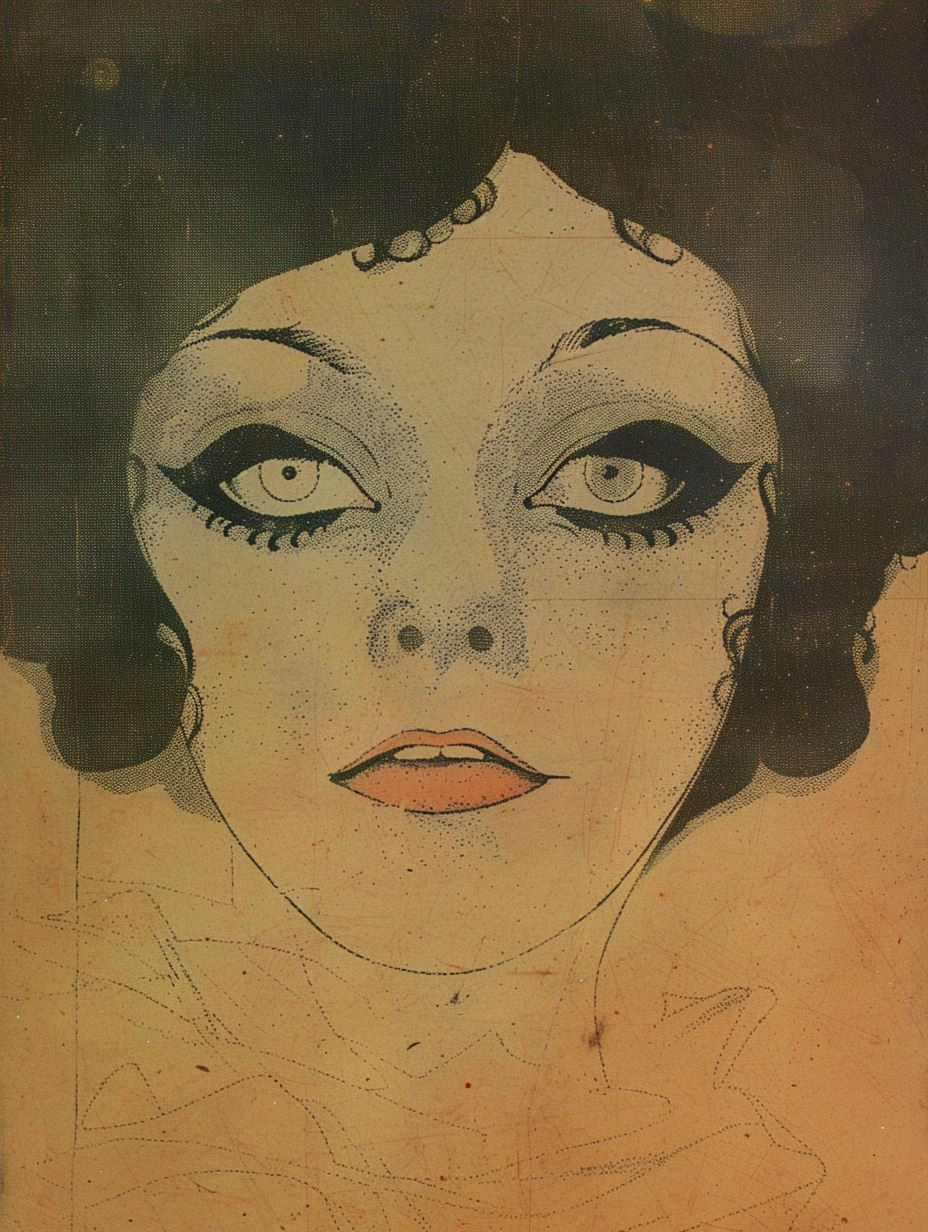 Melancholic Gothic Portrait Studies - Image 4