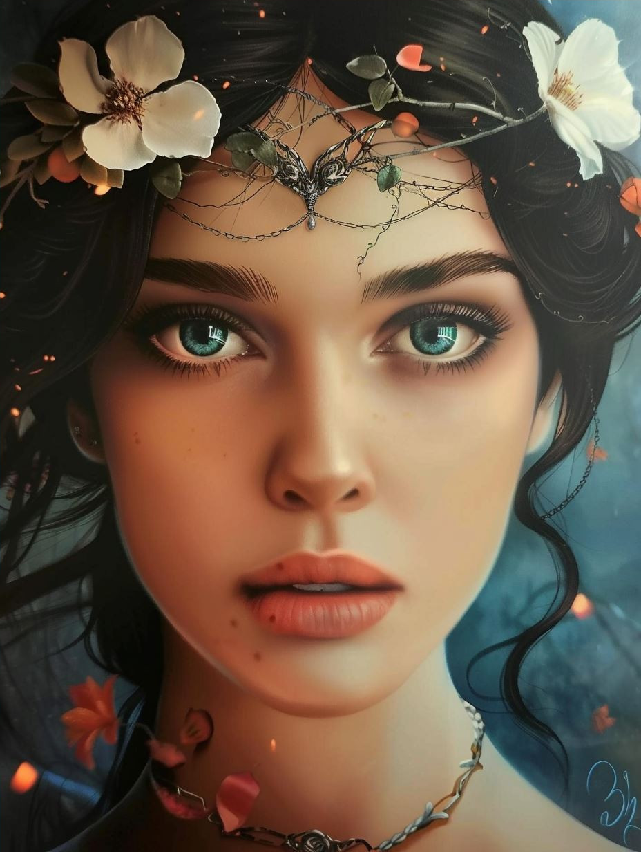 Ethereal Portraits of Mystical Maidens - Image 4