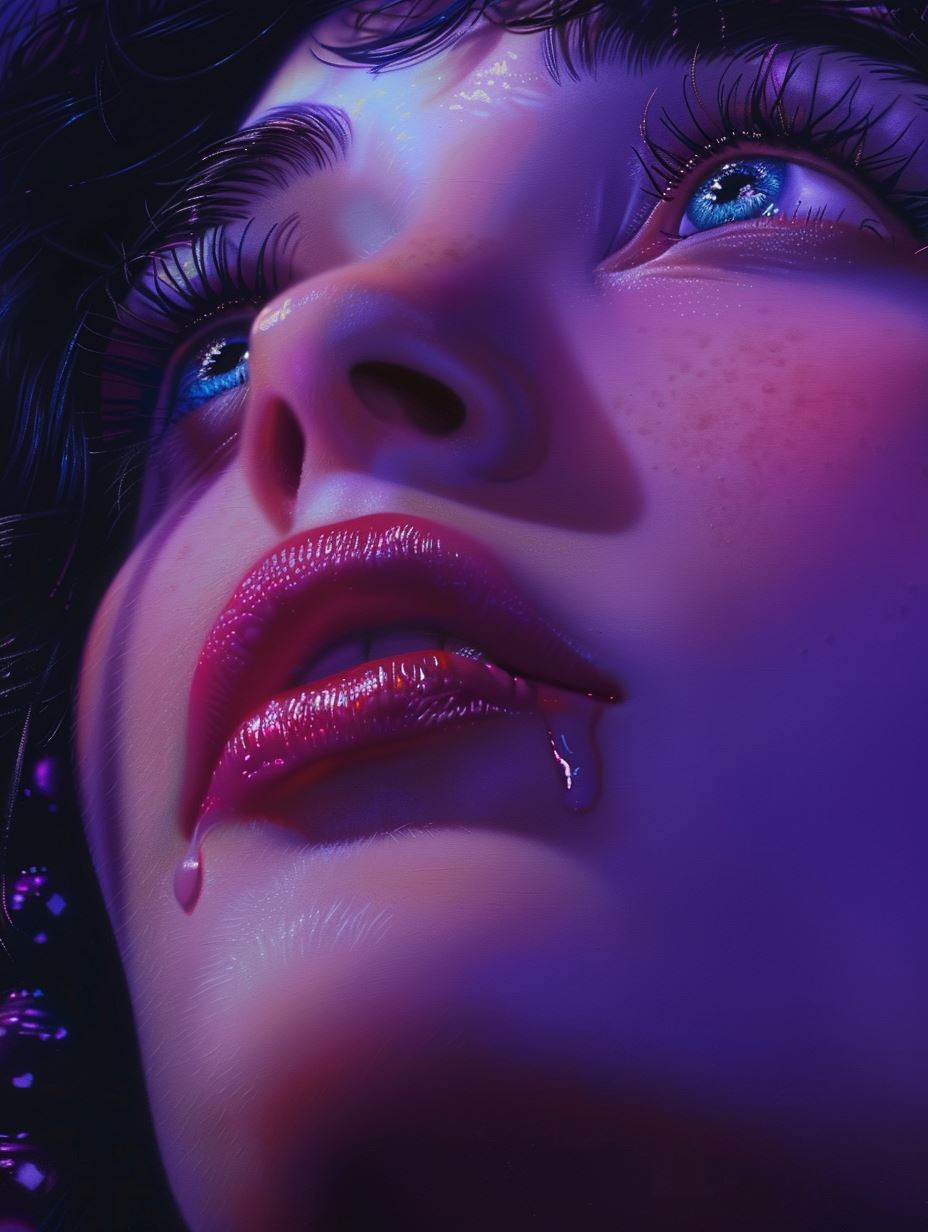 Neon Dreams: Ethereal Portraits - Image 2