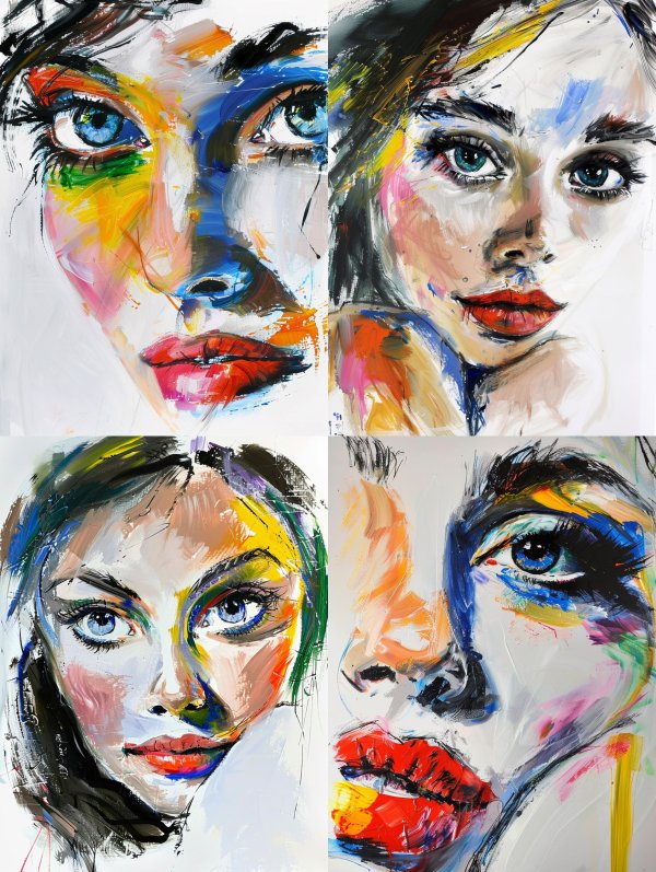 Prismatic Visions: A Study of Gaze