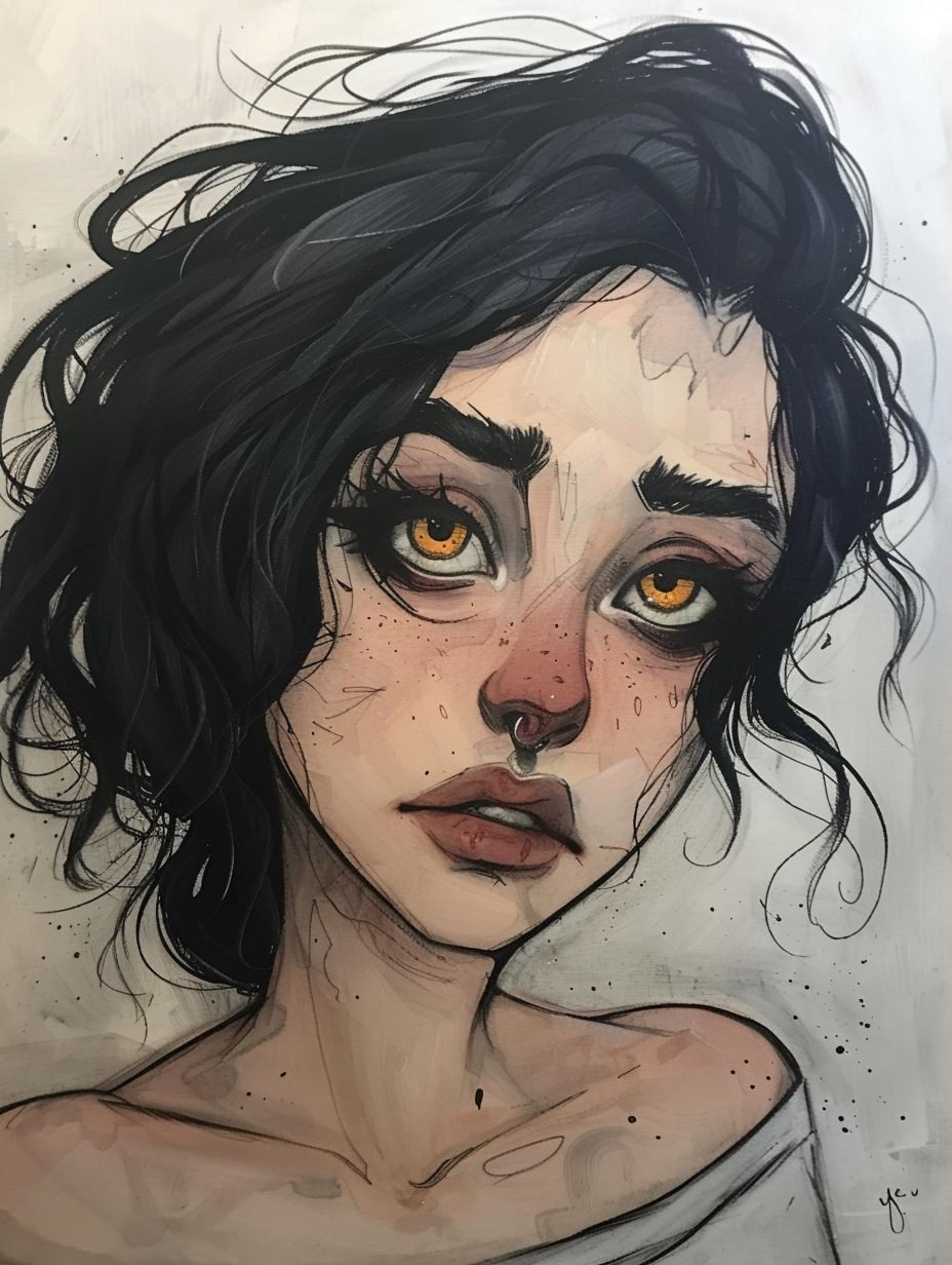 Ethereal Elf Sketch - Image 3