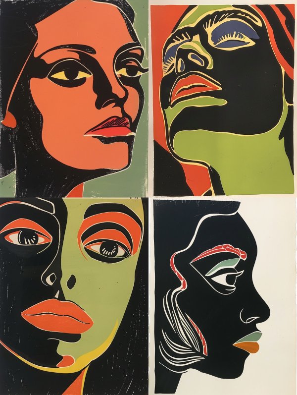 Vibrant Visions of Modern Womanhood