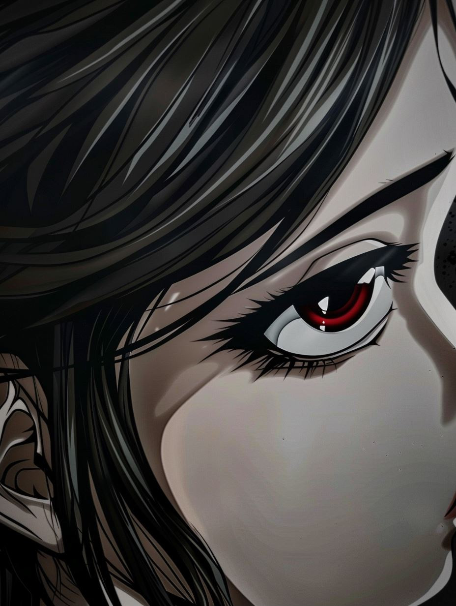 Dark Ethereal Gothic Anime Portraits - Image 1