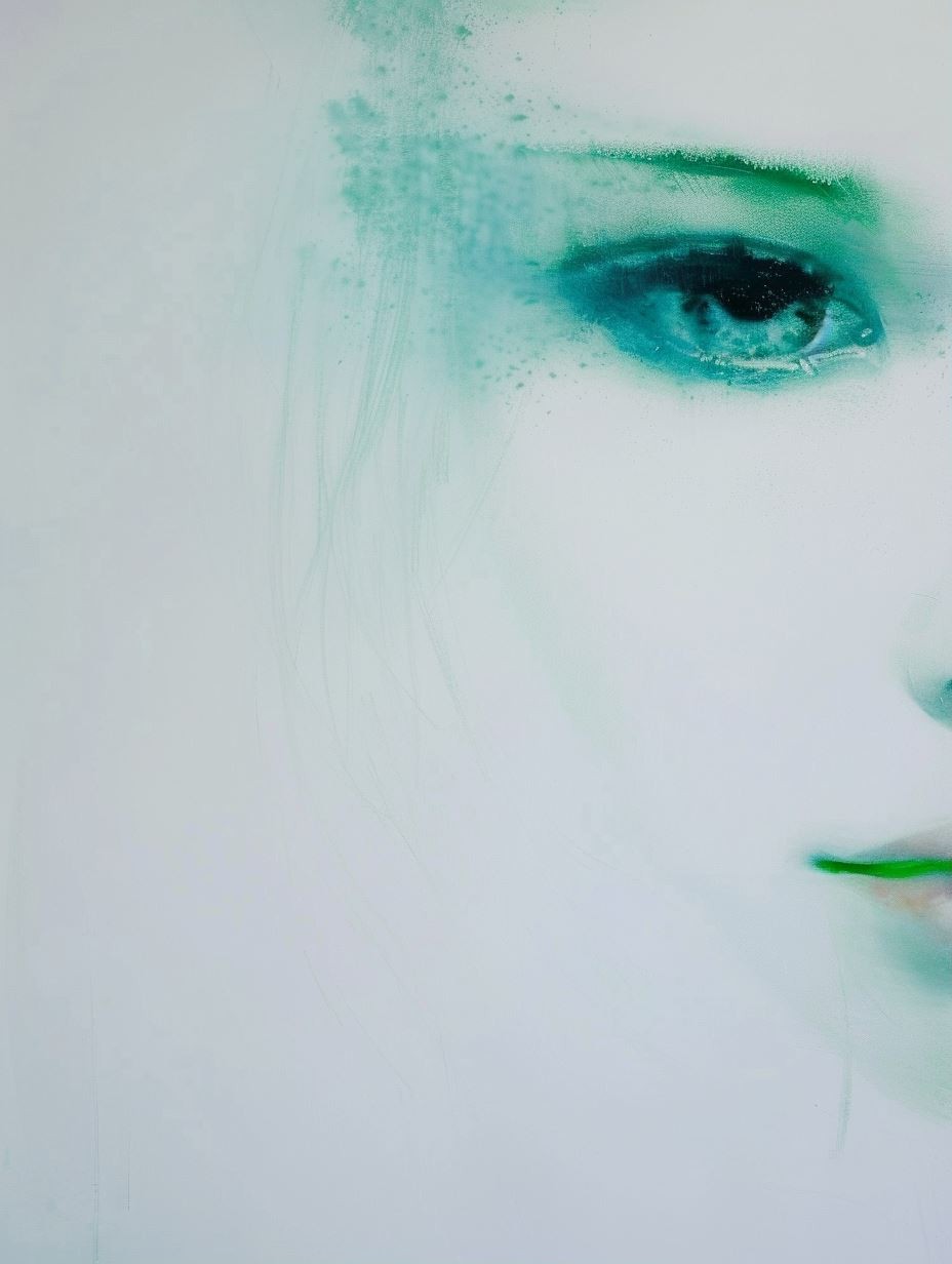 Ethereal Emerald Gaze Fragment