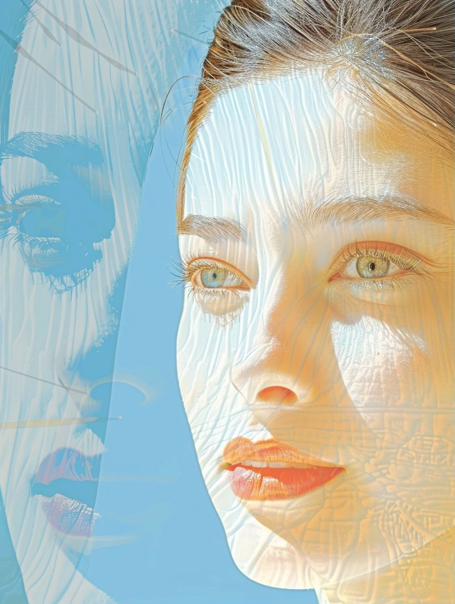 Ethereal Ripples of Digital Light - Image 1