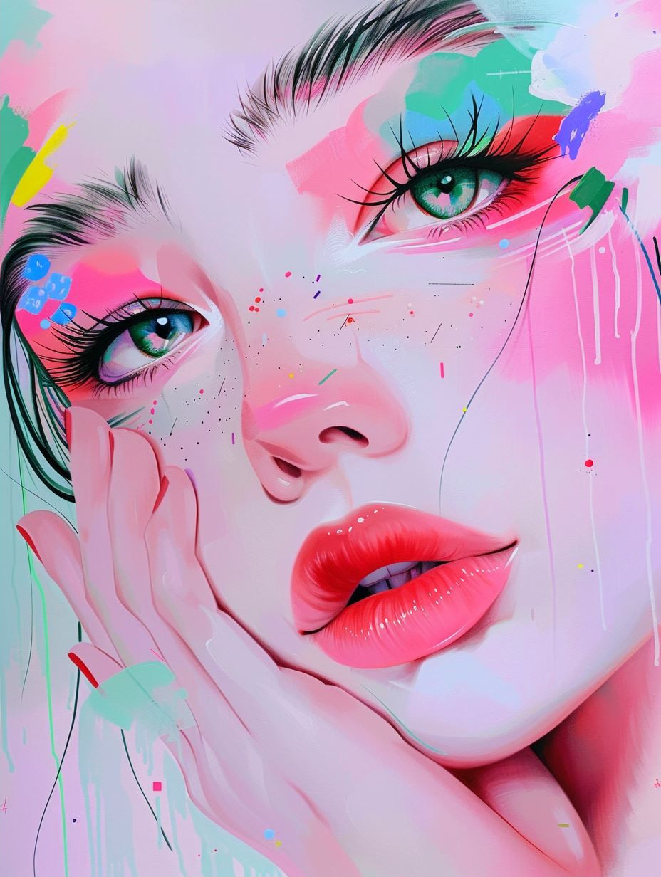 Vibrant Digital Portraits of Ethereal Beauty - Image 2