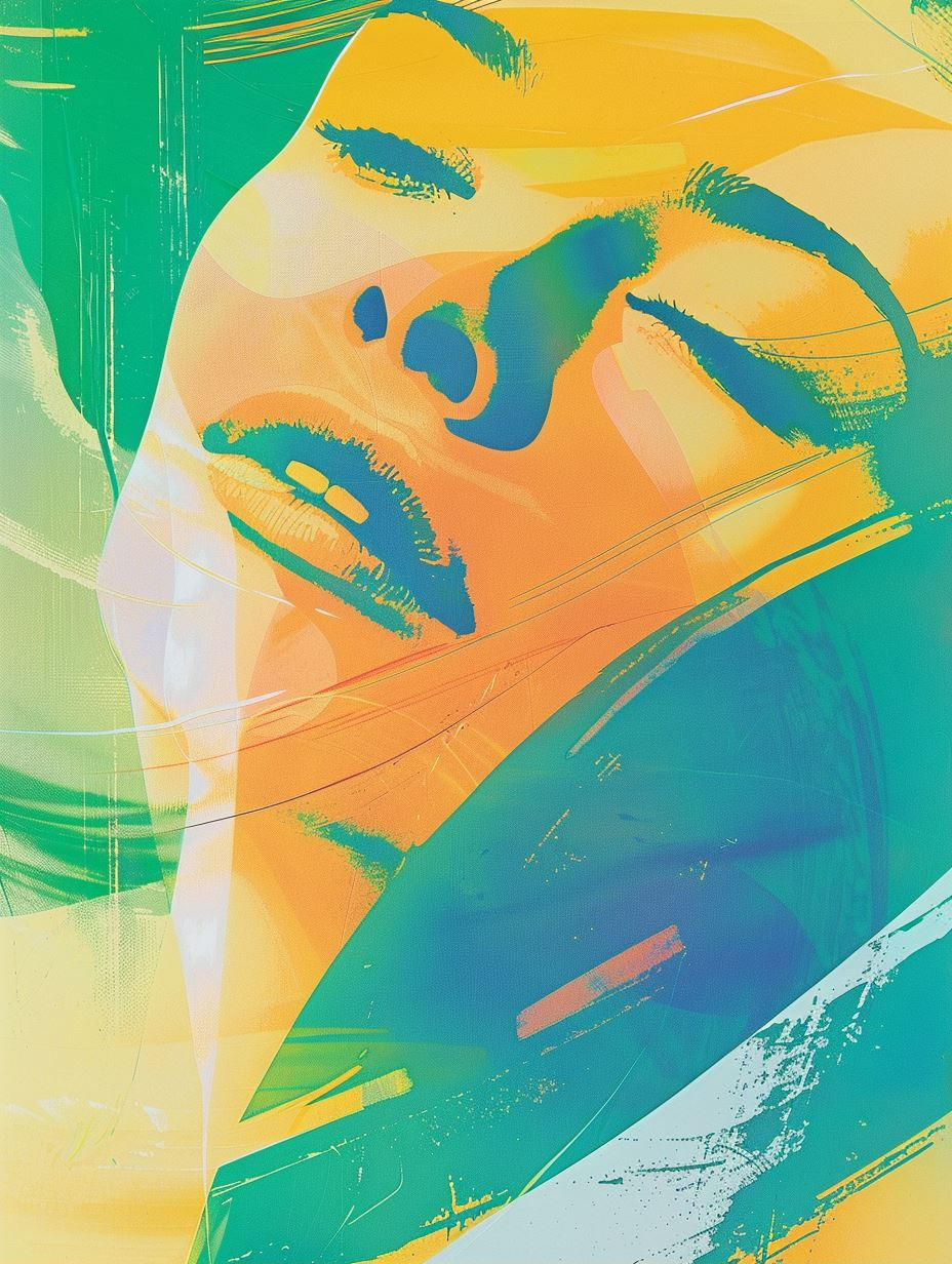 Chromatic Dreams of a Sleeping Muse - Image 1