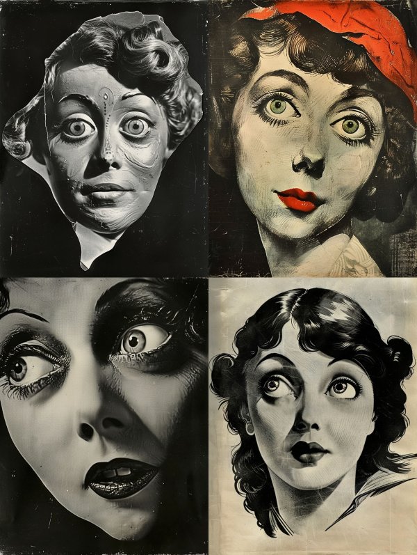 Noir Surrealist Fragment