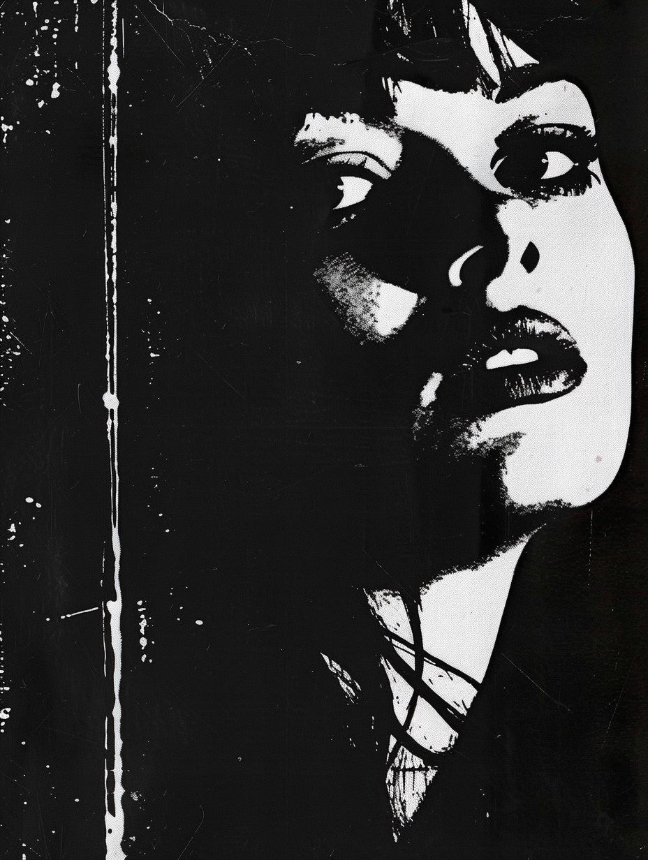 Monochrome Muse: A Pop Art Study - Image 3