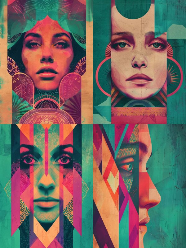 Prismatic Visions of the Feminine