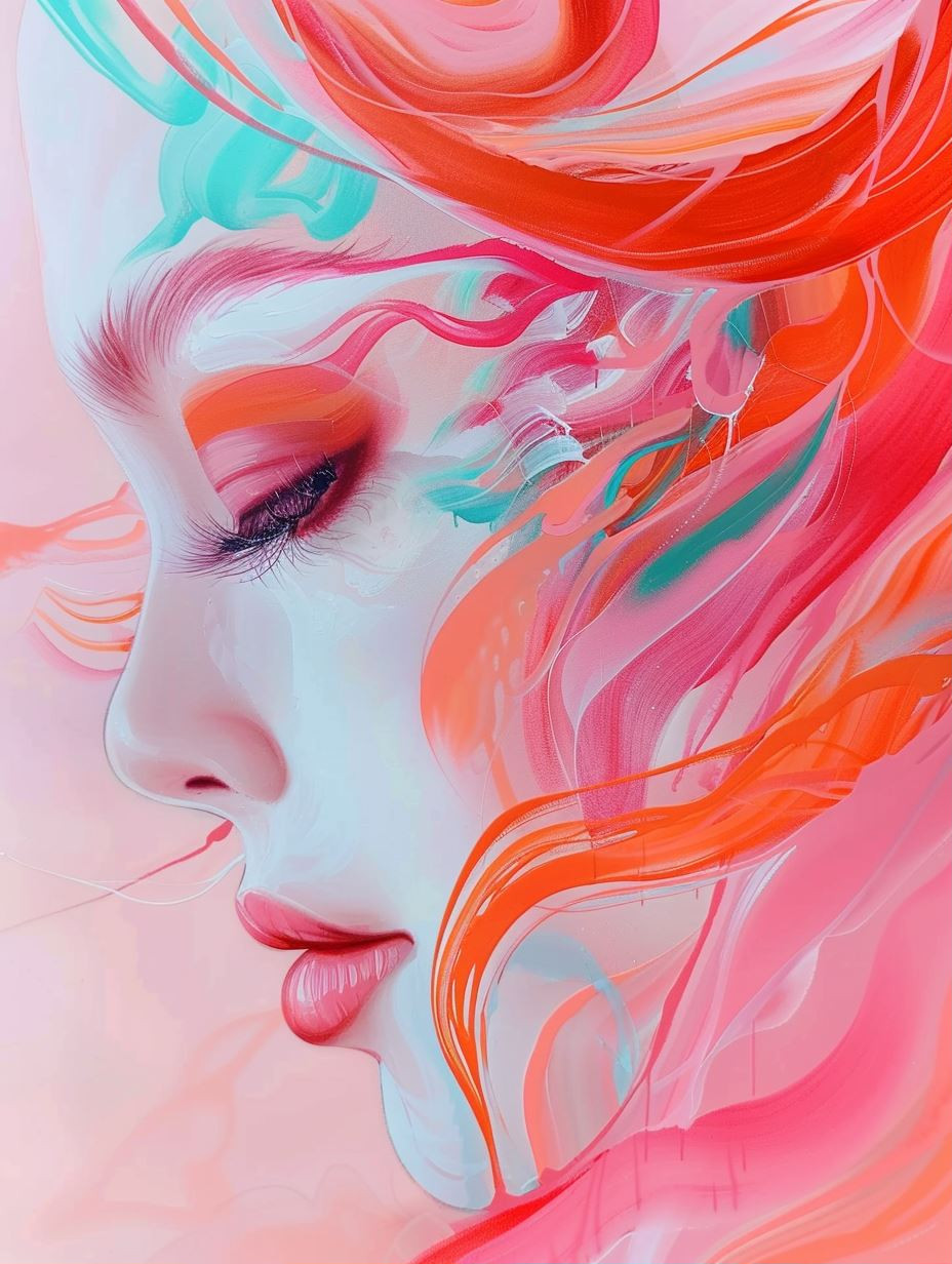 Fluid Ethereal Muse - Image 1