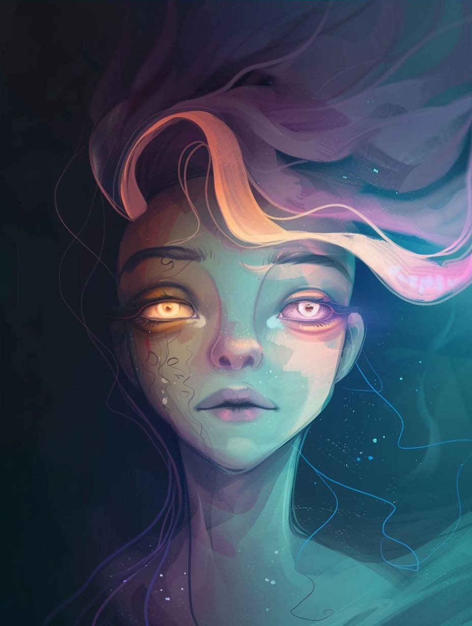Ethereal Glow of Celestial Souls - Image 3