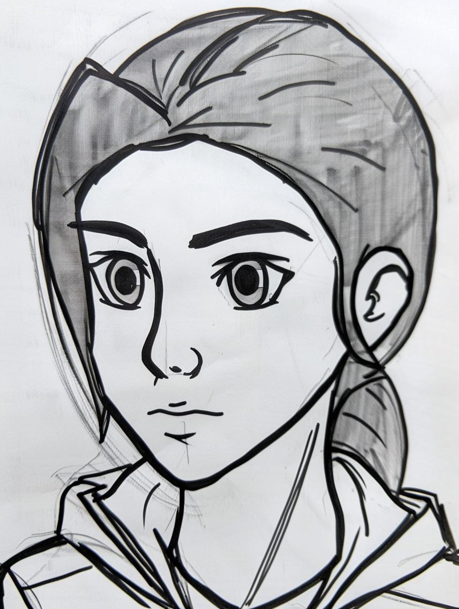 Evolution of Digital Character Sketches - Image 3