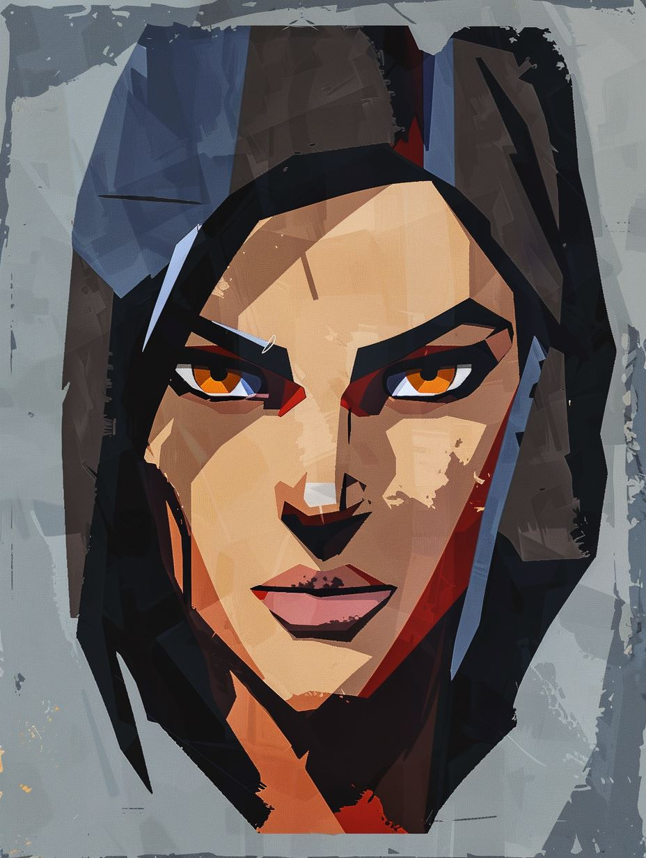 Angular Digital Portrait Studies - Image 1