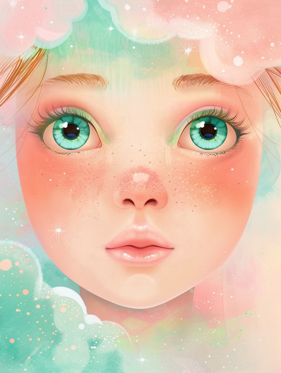 Dreamy Pastel Portraits of Ethereal Girls - Image 2