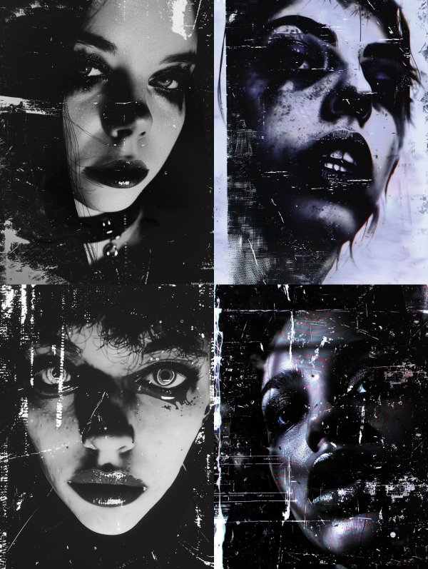 Dark Gothic Grunge Portraiture