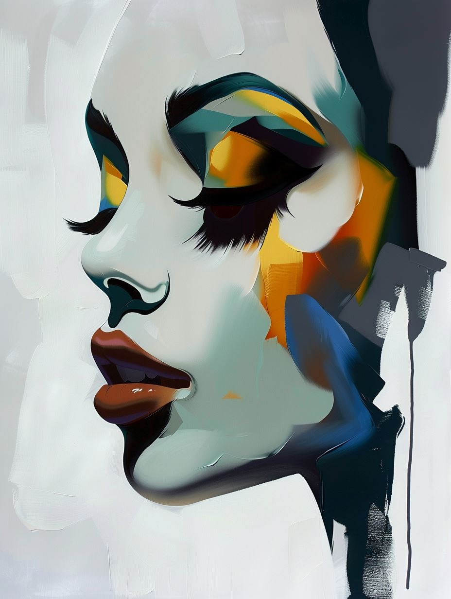 Abstract Visions of Feminine Grace - Image 4