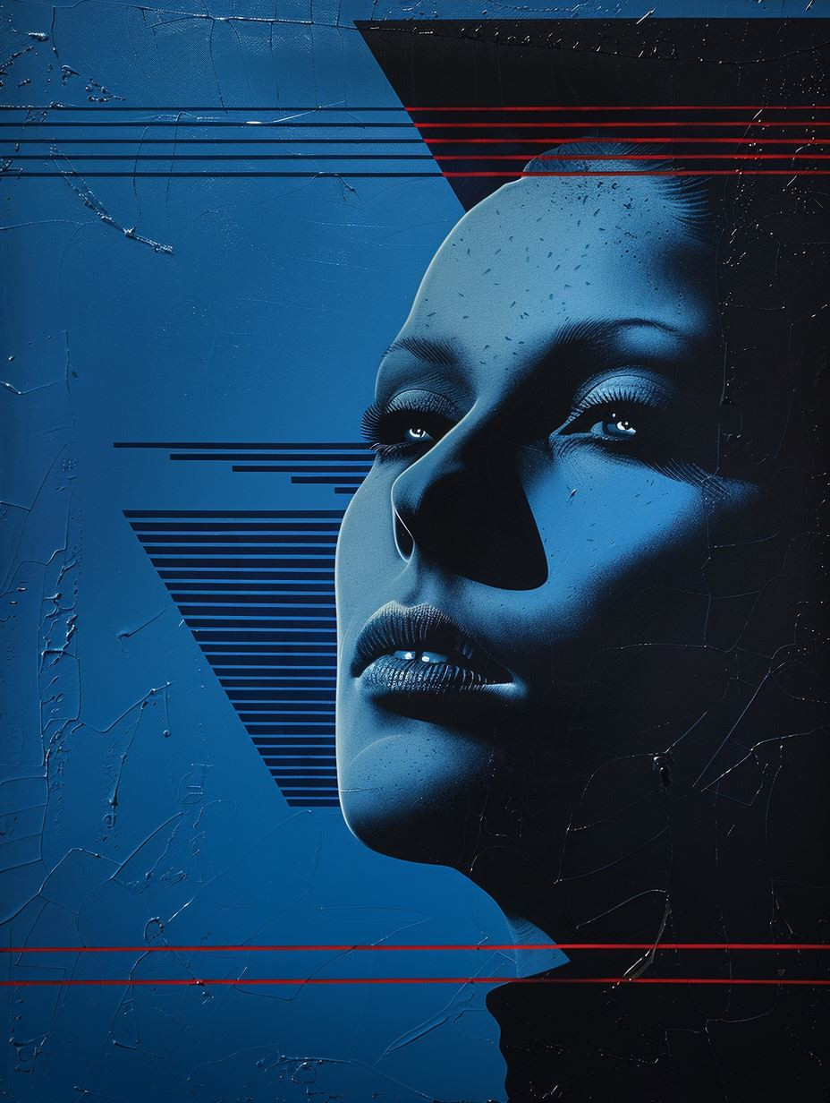 Fragmented Visions of Blue Noir - Image 3
