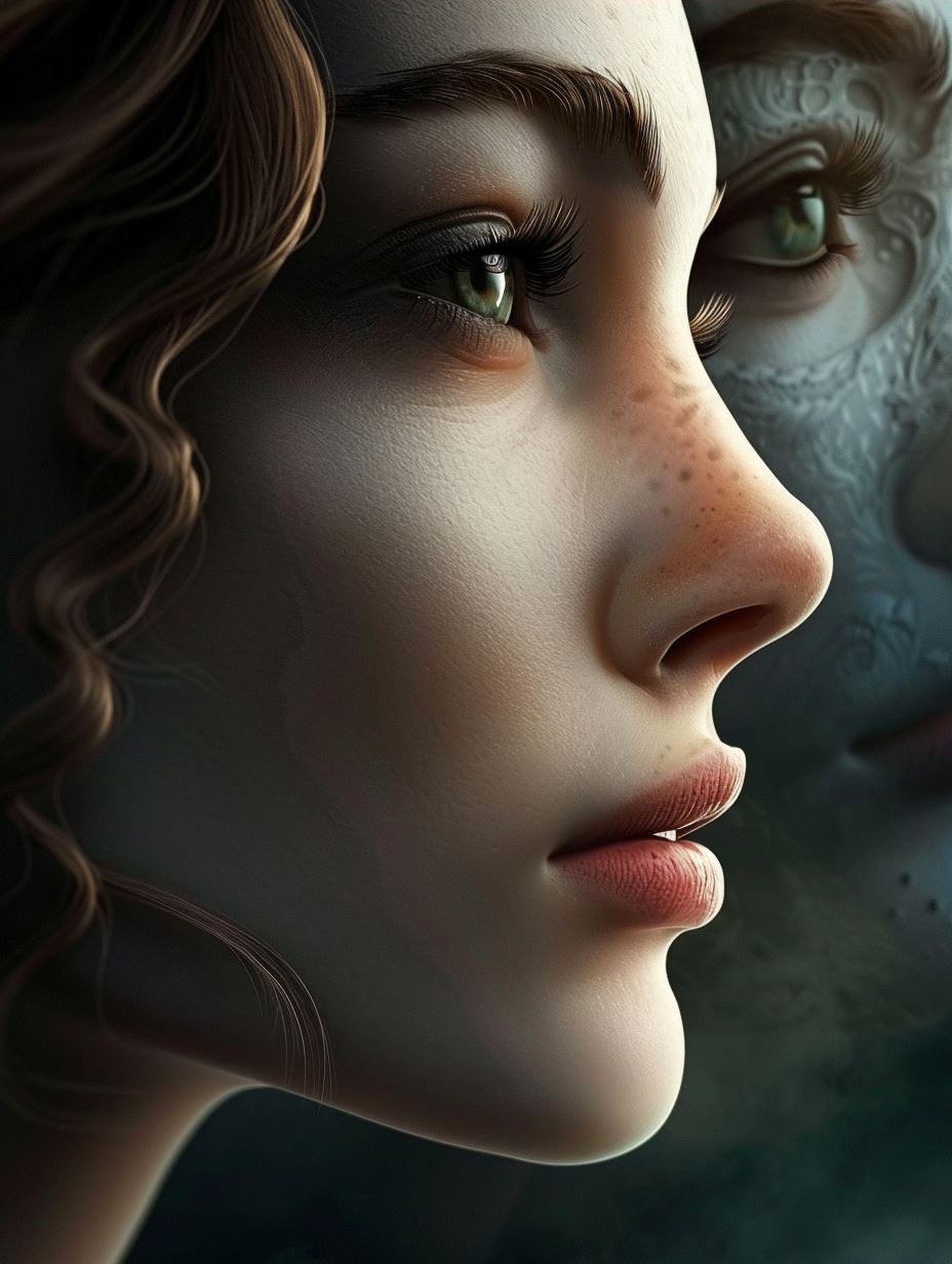 Ethereal Gazes: A Study of Digital Portraits - Image 4