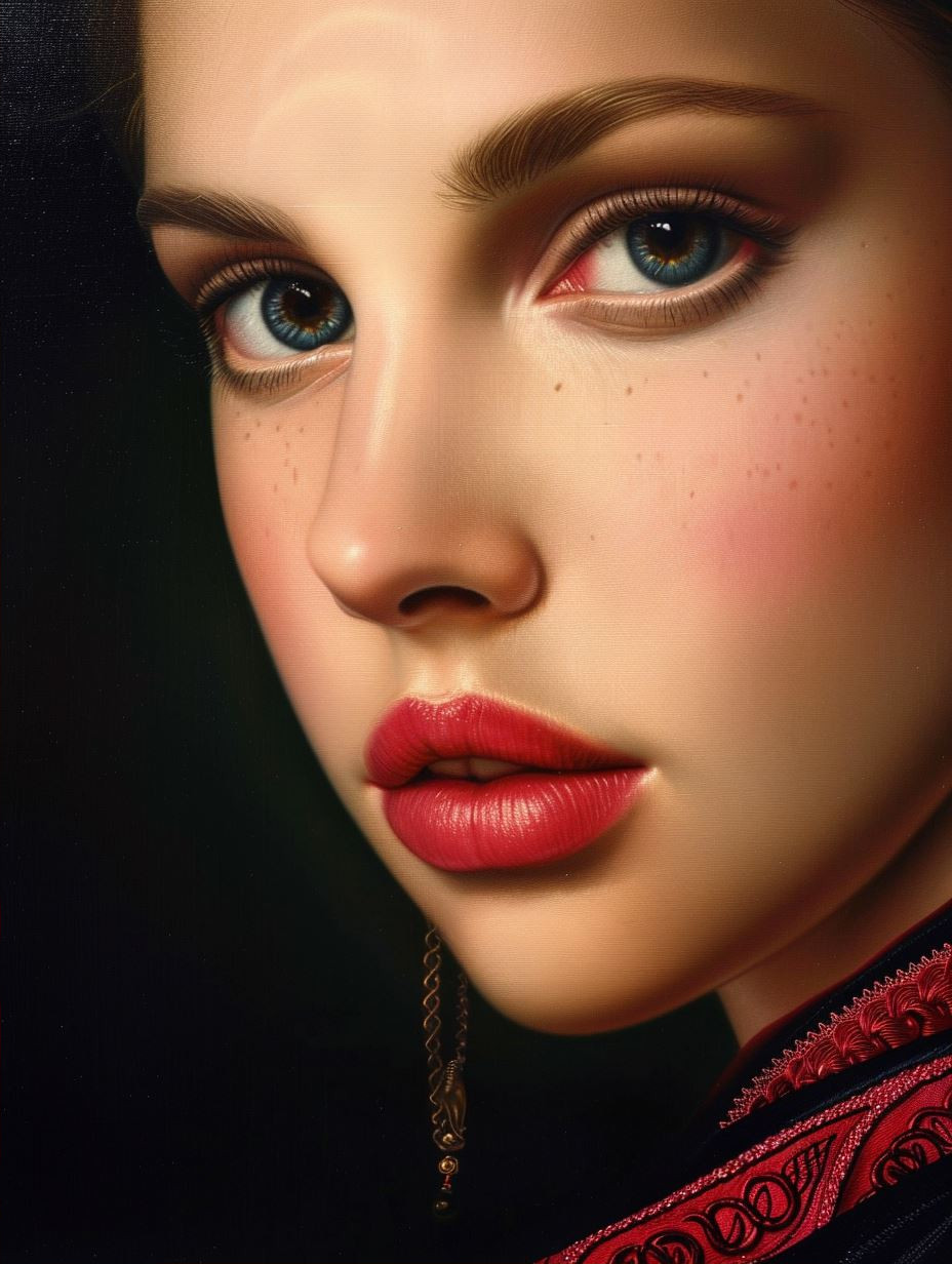 Renaissance Elegance Modernized Portraiture - Image 2