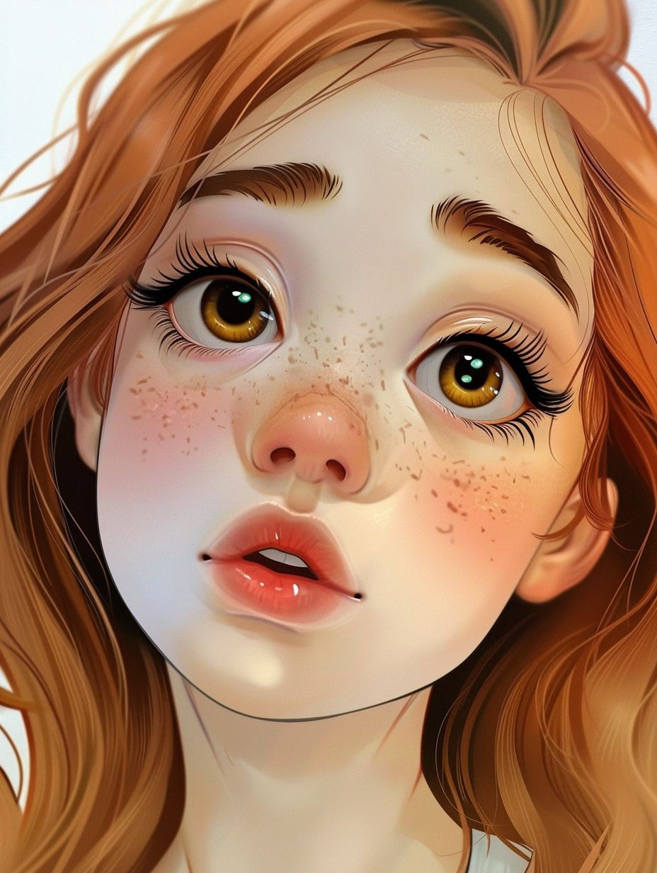 Digital Art Portraits of Ethereal Women - Image 1