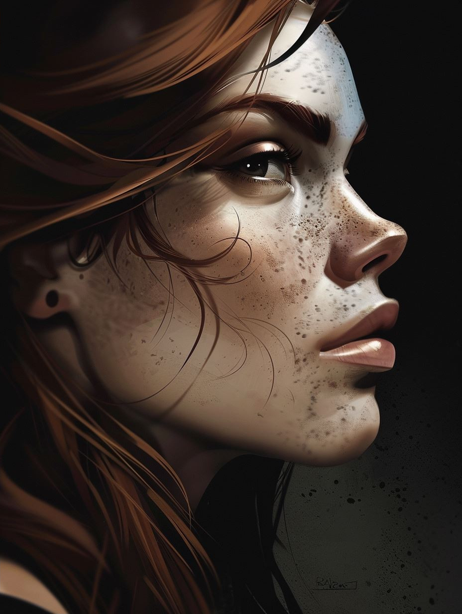 Raw Beauty: A Study of Freckles - Image 2