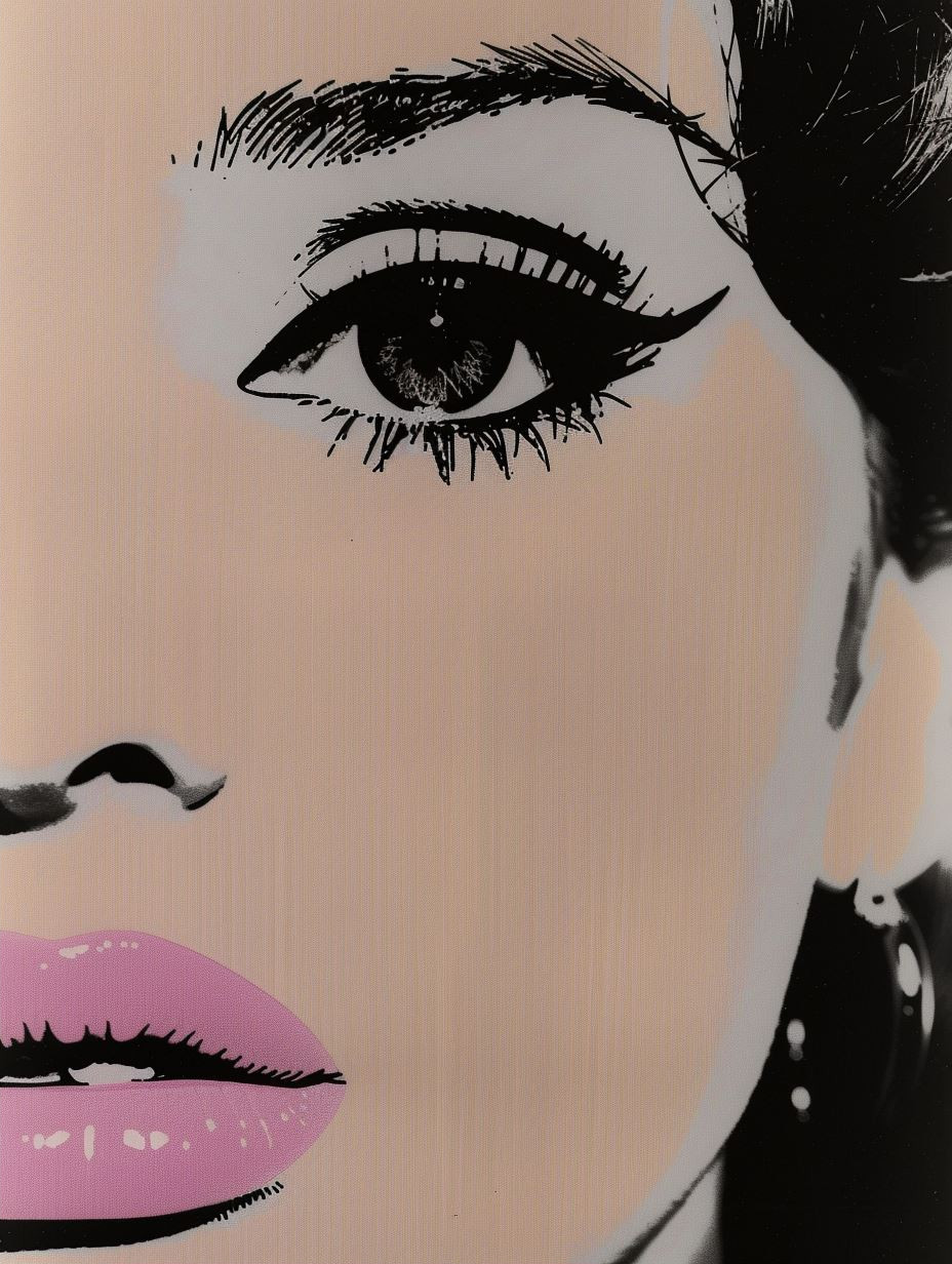 Pop Art Portraits in Quad Grid - Image 2