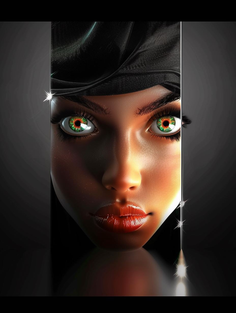Mysterious Gazes in Shadow - Image 2