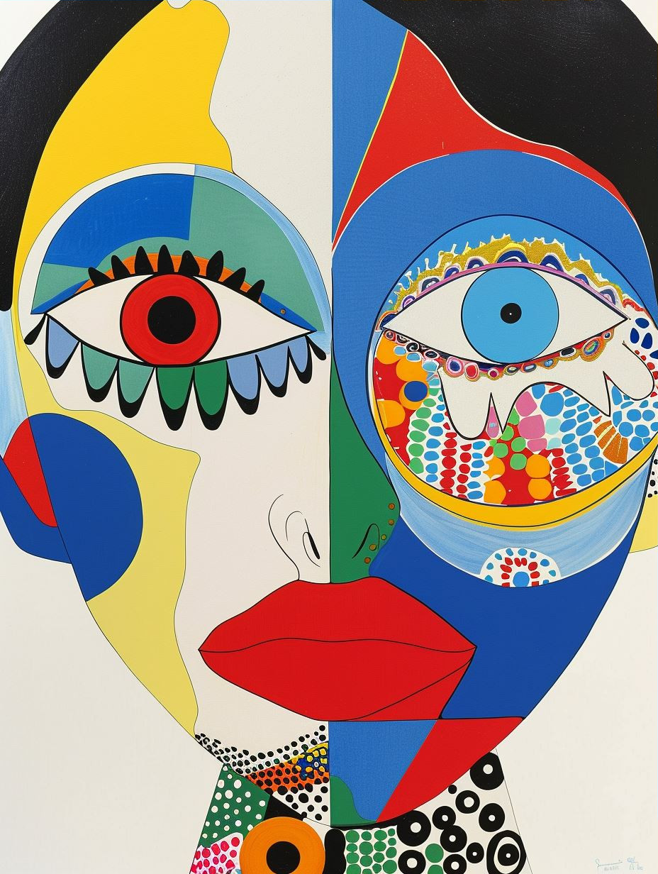 Vibrant Visions of Modern Faces - Image 3