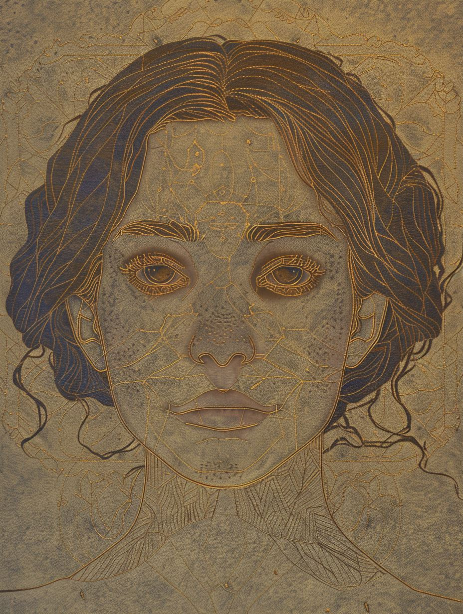 Ethereal Golden Portrait Studies - Image 1