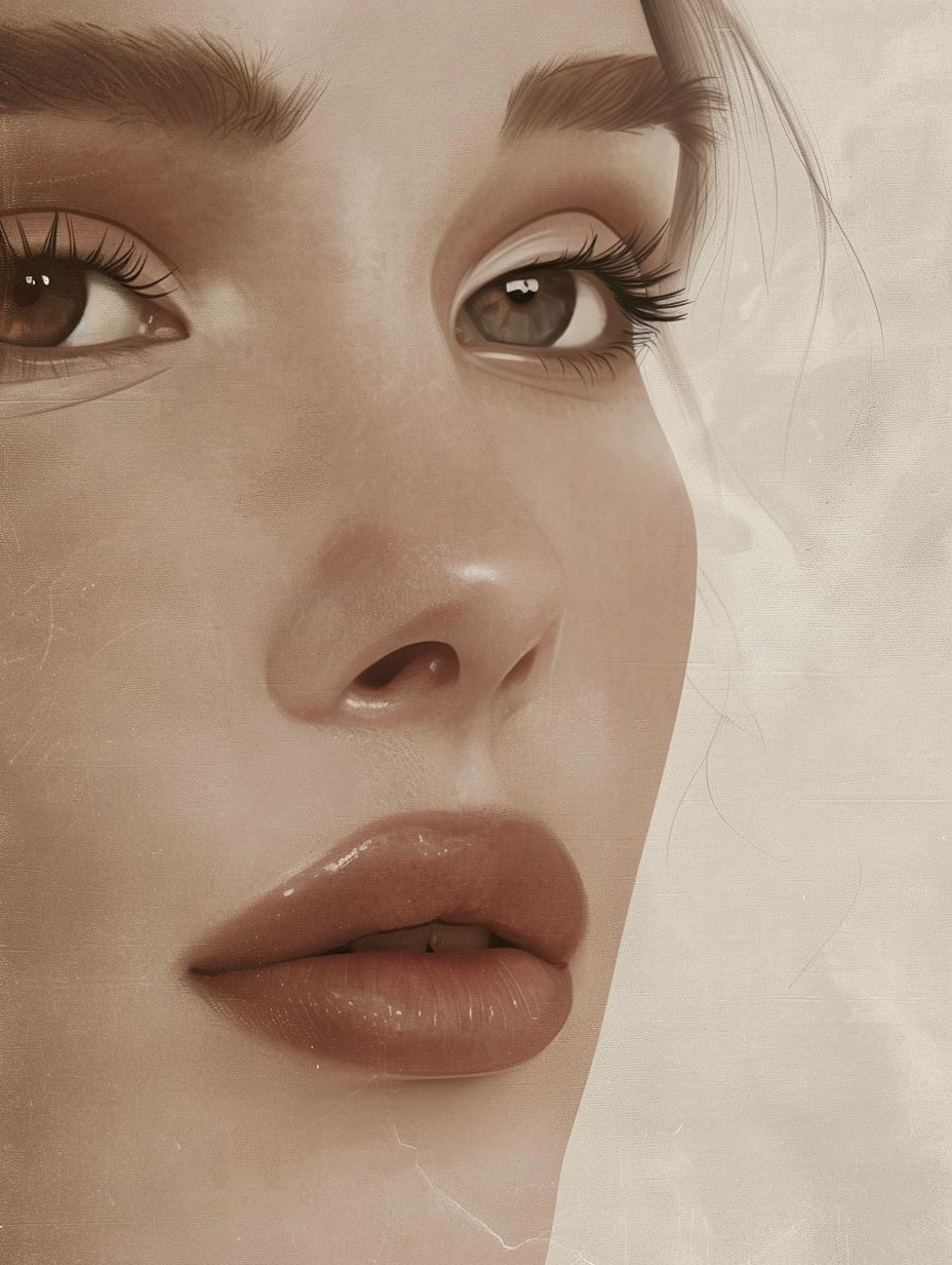 Ethereal Beauty in Soft Tones - Image 3