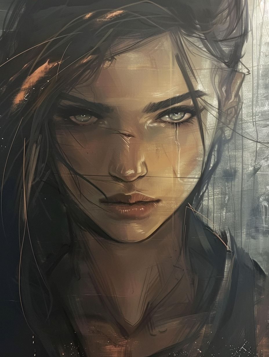 Gritty Cinematic Fantasy Portraits - Image 3