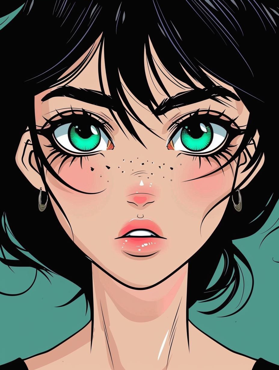 Neon Gaze Comic Art - Image 3