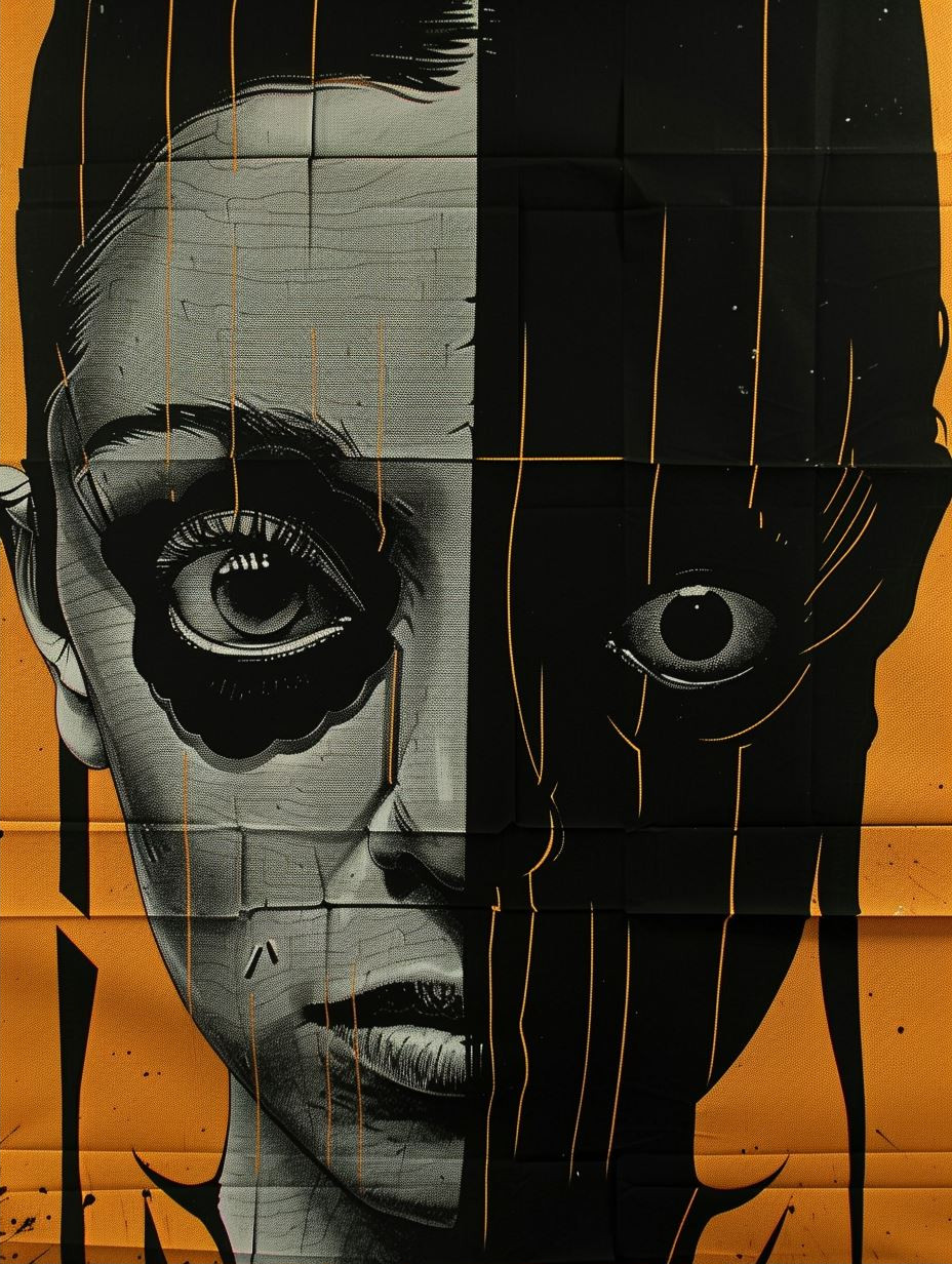 Golden Gaze Behind Bars - Image 2