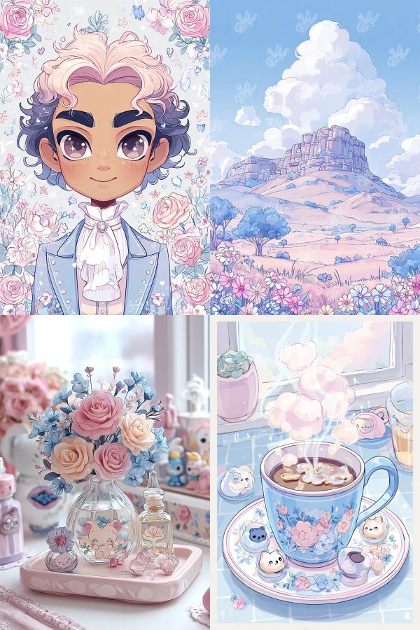 Pastel Dreams and Whimsical Wonders