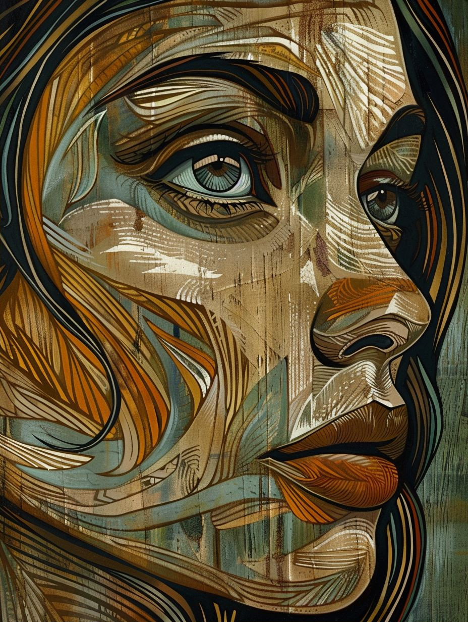 Wooden Whispers of a Woman - Image 2