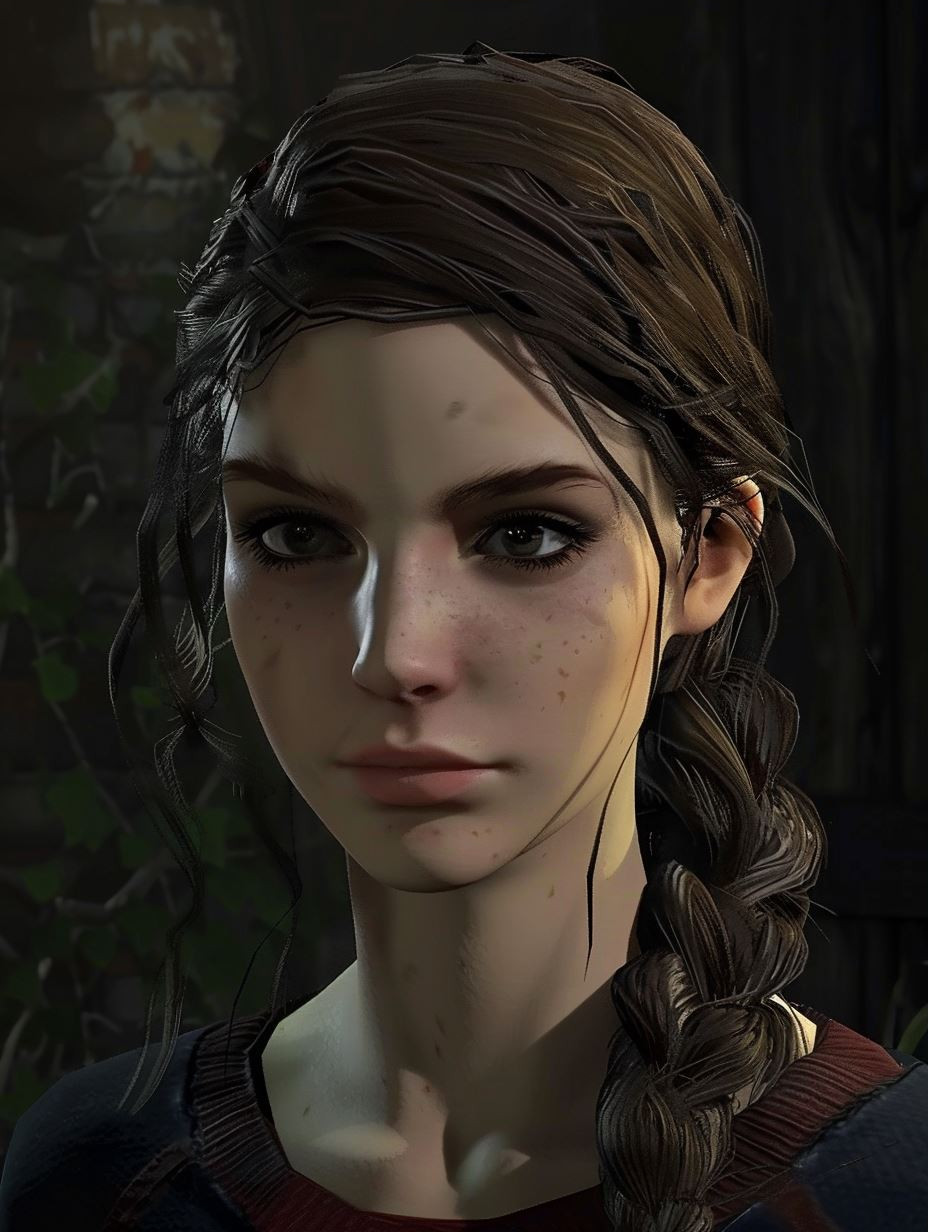 Haunting Gaze of Survival - Image 3