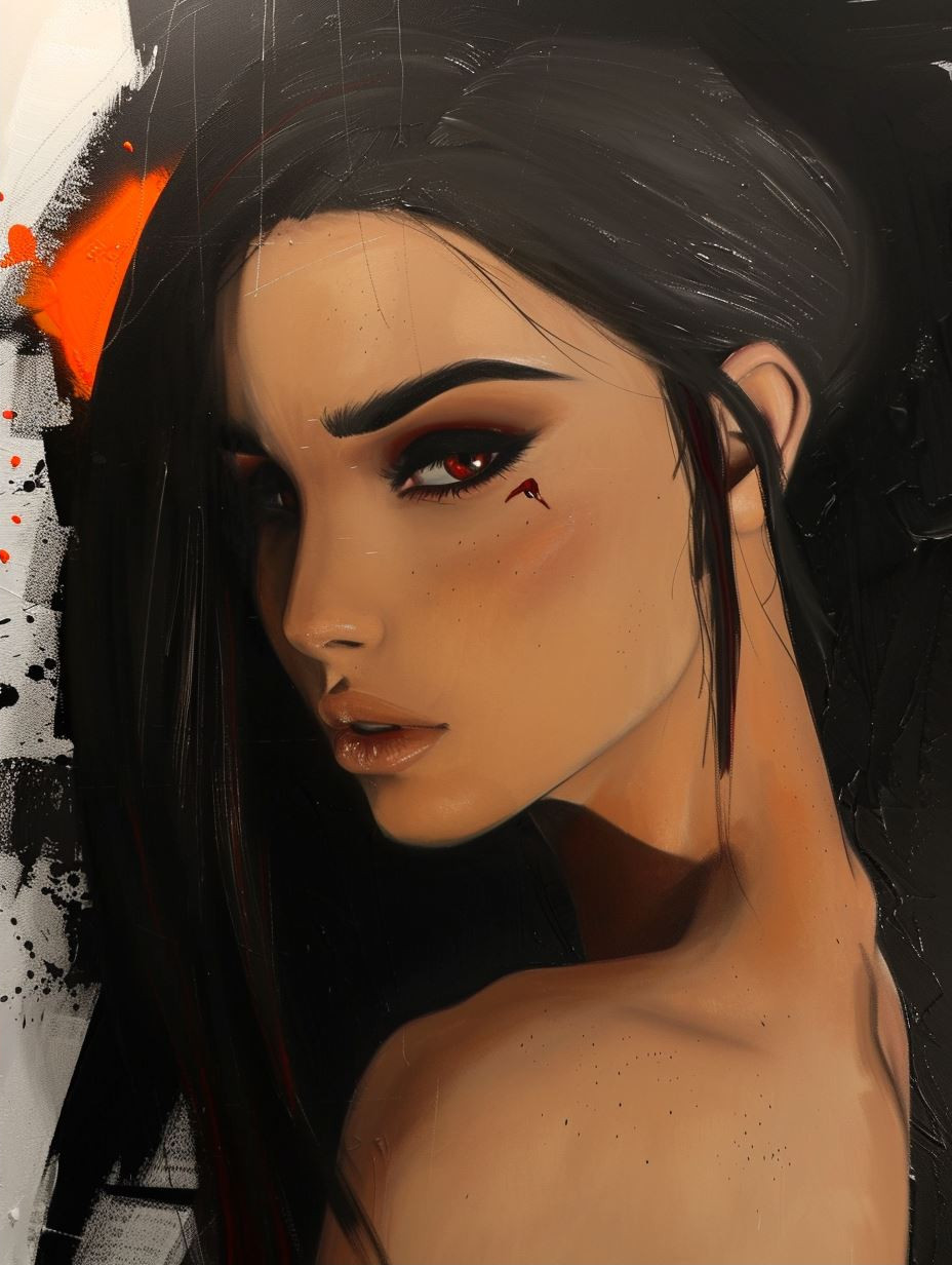 Mystic Shadows and Glowing Gazes - Image 2