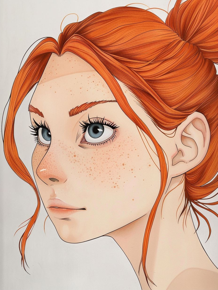 Ethereal Gazes: A Study of Digital Portraits - Image 2