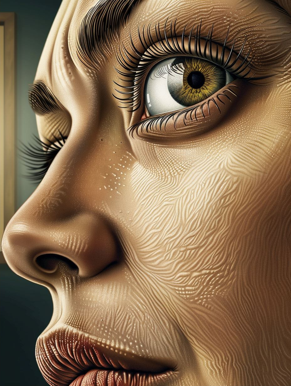 Hyper-Realistic Facial Expressions Collage - Image 2