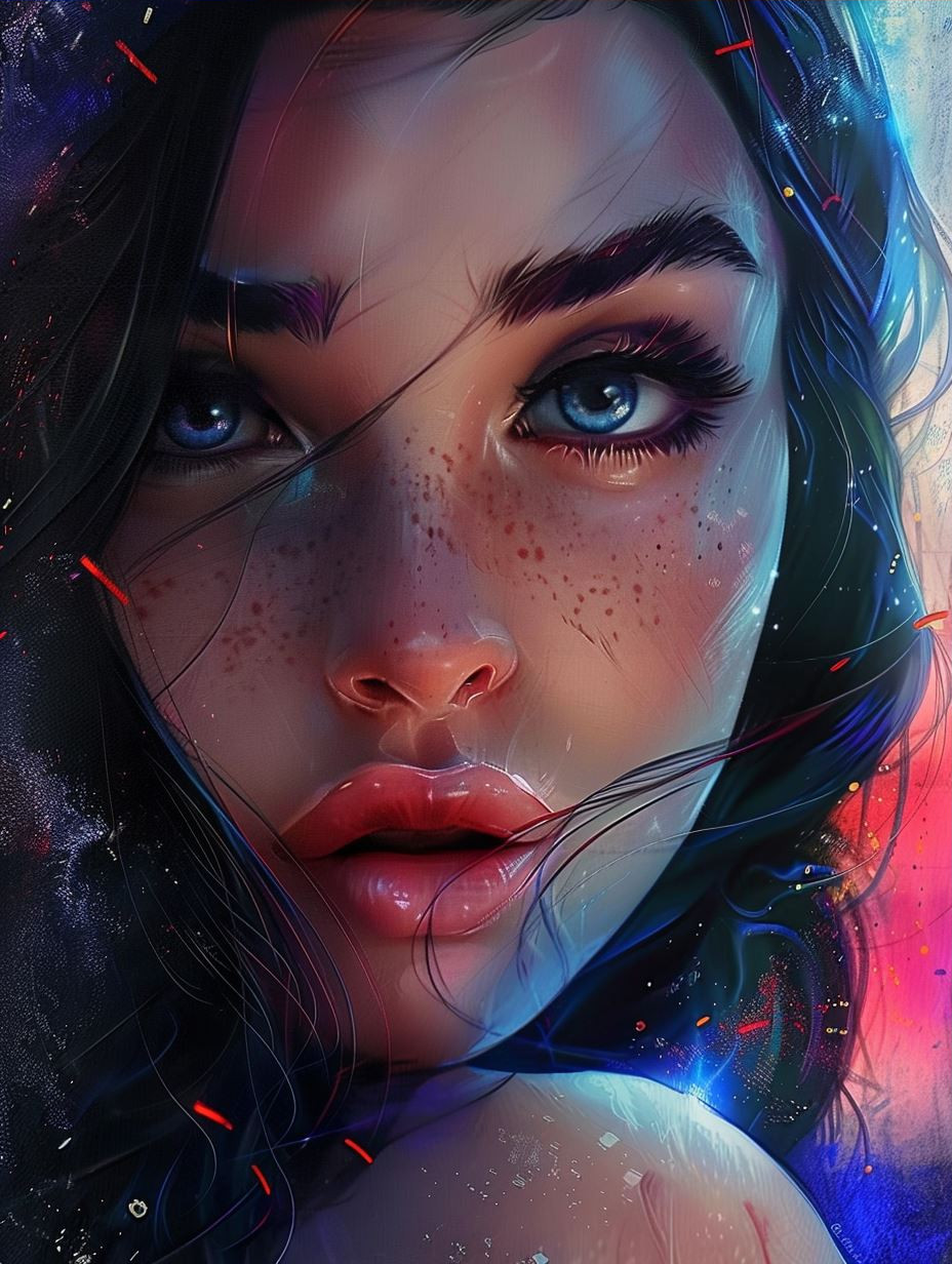 Ethereal Portraits of Mystical Young Women - Image 3