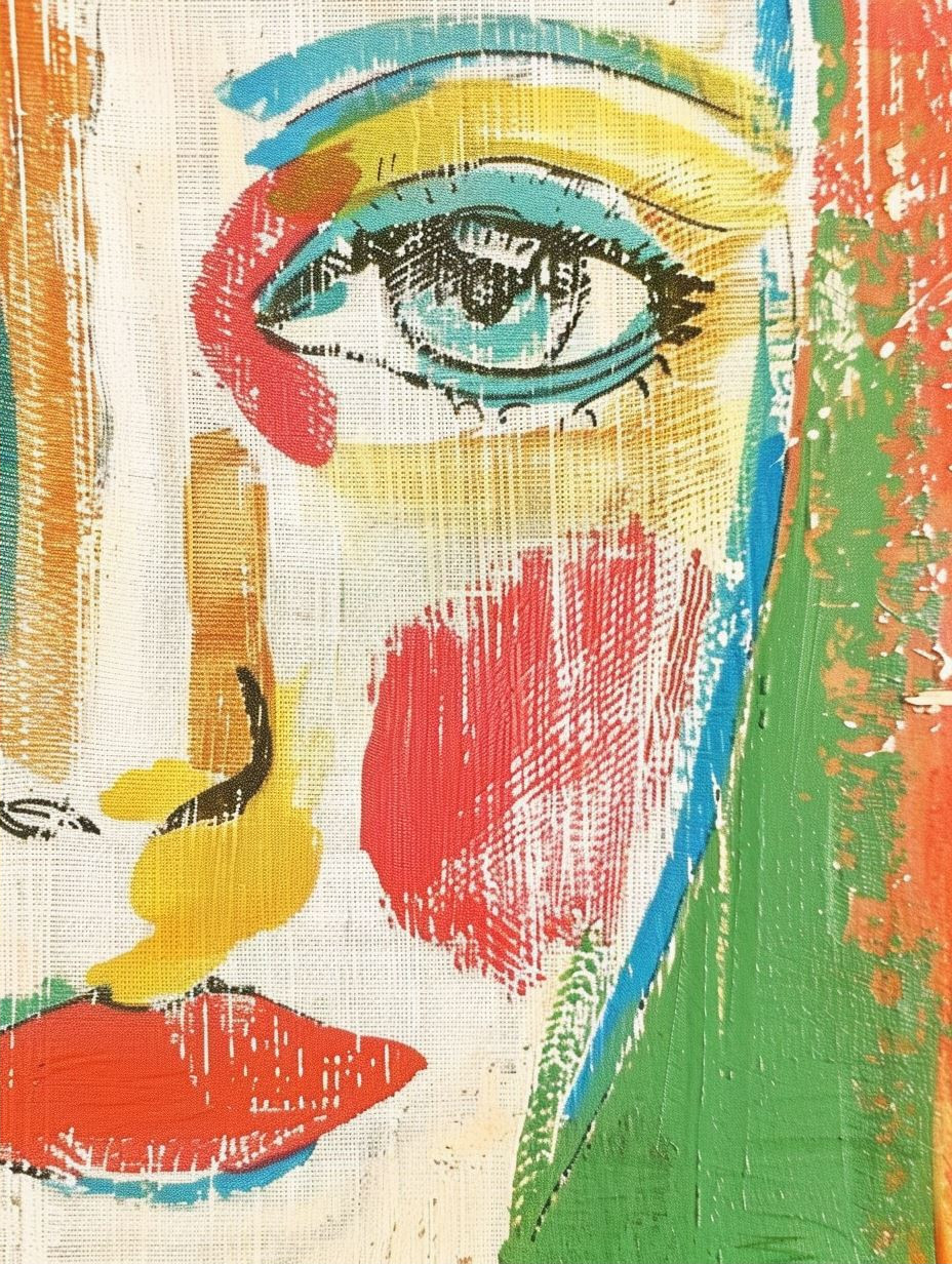 Fragmented Portraits in Vivid Color - Image 2