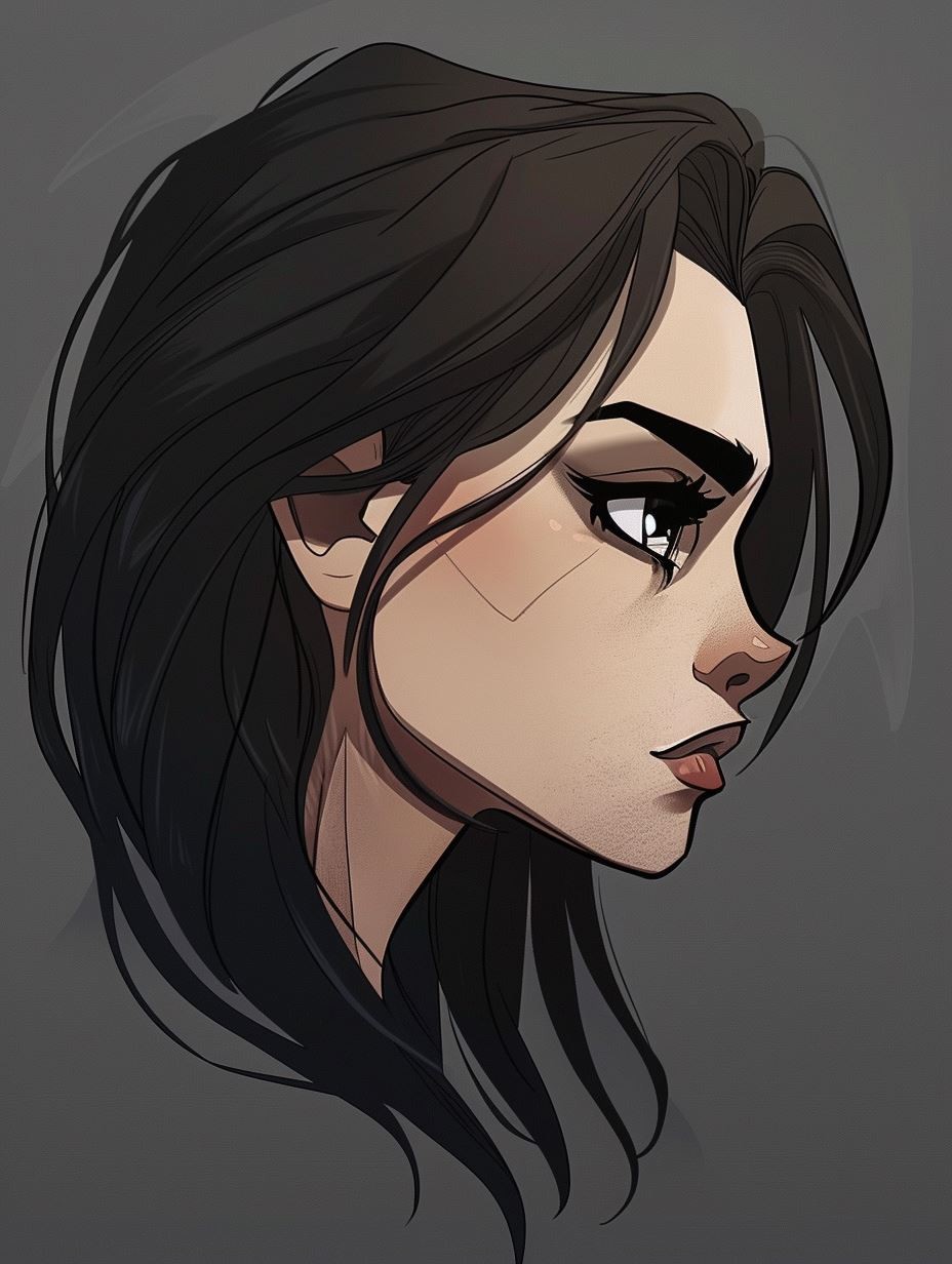 Moody Modern Digital Portraiture - Image 1