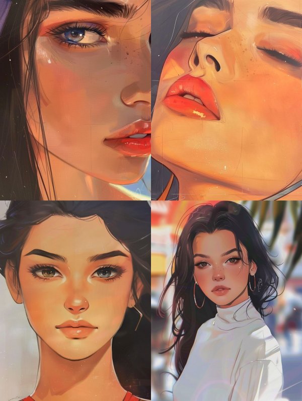 Radiant Visions of Digital Beauty