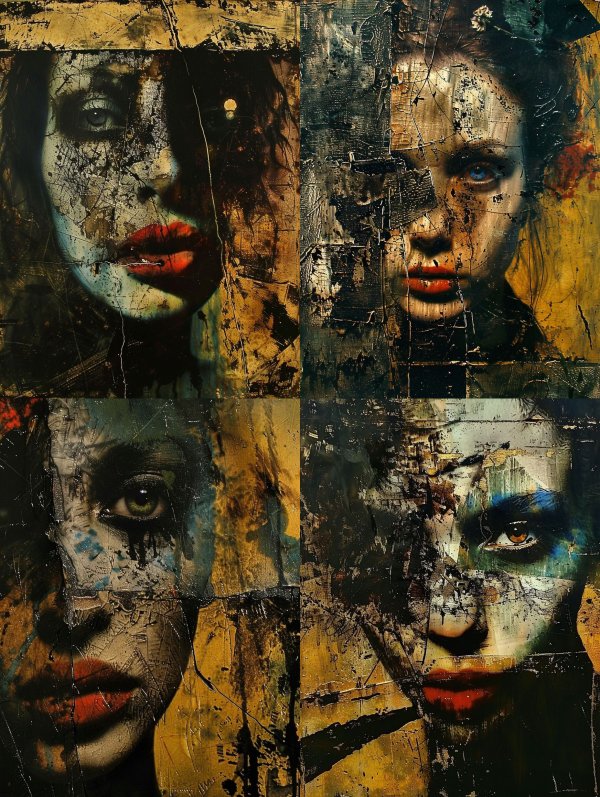 Fragmented Visions of a Gilded Soul